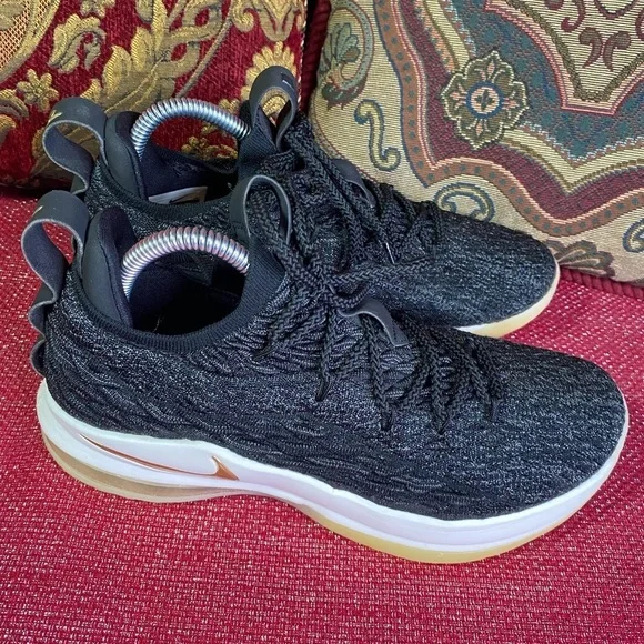 NIKE LEBRON 15 low black gold phantom shoes A01755-01 size 8 Nike Men main image 3